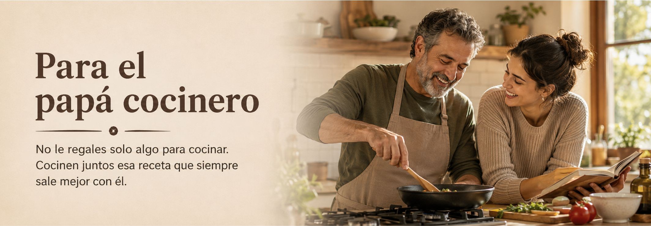 Para el papá cocinero